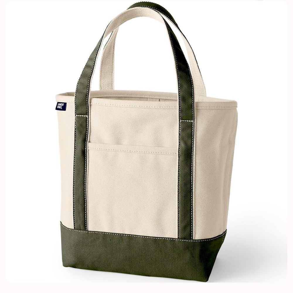 Lands’ End Medium Canvas Tote